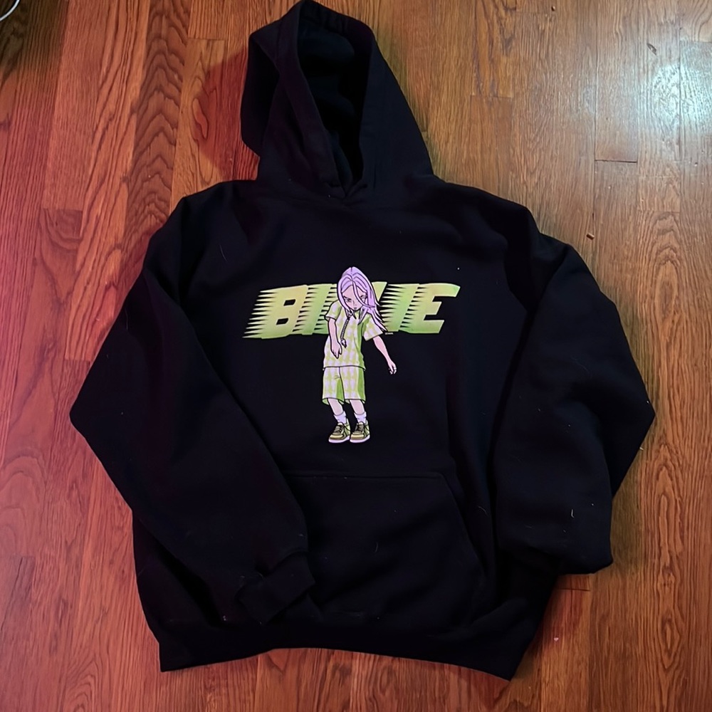 TAKASHI MURAKAMI Billie Eilish Hoodie Large